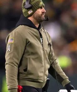 Shop Nick Sirianni Eagles 2025 Salute To Service Bomber Jacket