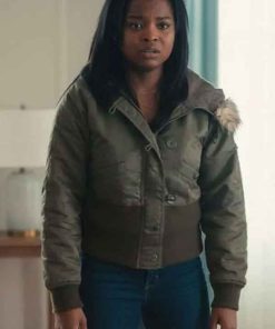 Shop Nicole Bell Aftershock The Nicole Bell Story Green Jacket