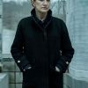 Shop Nina Hobbs Mayor of Kingstown S04 Black Coat