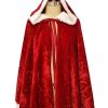 Shop Red Velvet Christmas Cloak