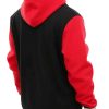 Shop Red and Black Varsity Jacket