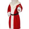 Shop Santa Claus Christmas Costume Long Coat