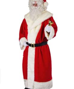 Shop Santa Claus Christmas Costume Long Coat