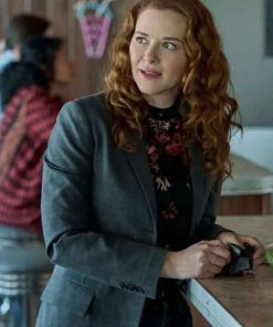 Buy Sarah Drew Mistletoe Murders Trench Coat