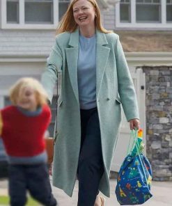 Shop Sarah Snook All Her Fault Wool Coat