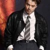 Shop Stranger Things S05 UK Special Screening Charlie Heaton Leather Jacket