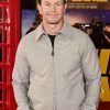 Shop The Family Plan 2 Mark Wahlberg Grey Jacket