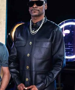 Shop The Voice Snoop Dogg Black Leather Jacket