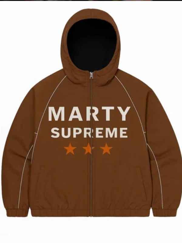 Shop Timothee Chalamet Marty Supreme Jacket