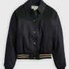 Shop Violet Mikami Chicago Fire S14 Black Bomber Jacket