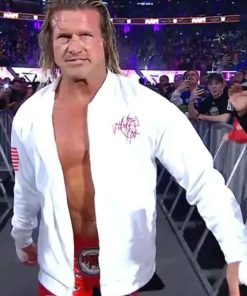 Shop American Wrestler Dolph Ziggler Wanted Man White Jacket