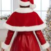 Shop Women Christmas with White Fur Trim Costume