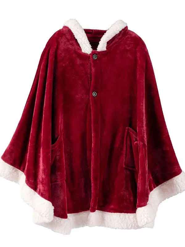 Buy Hooded Christmas Poncho