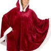 Shop Women Hooded Christmas Poncho