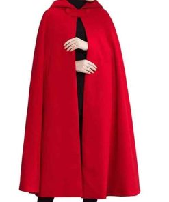 Shop Women’s Red Hooded Cloak