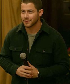 Shop A Very Jonas Christmas Movie Nick Jonas Jacket