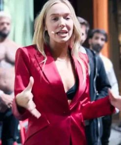 Shop Call Her Alex S01 Alexandra Cooper Red Blazer