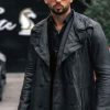 Buy Andrew Tate The Matrix Black Leather Coat