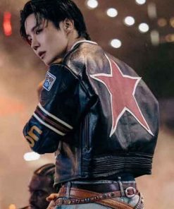 Alternative view of J-Hope Killin’ It Girl Leather Jacket