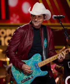 Shop Brad Paisley A Grand Ole Opry Christmas Leather Jacket