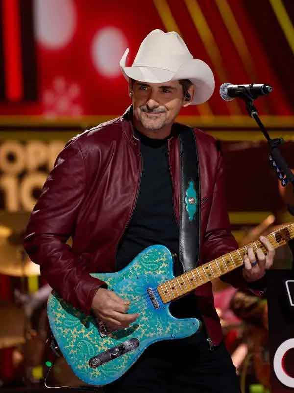 Shop Brad Paisley A Grand Ole Opry Christmas Leather Jacket
