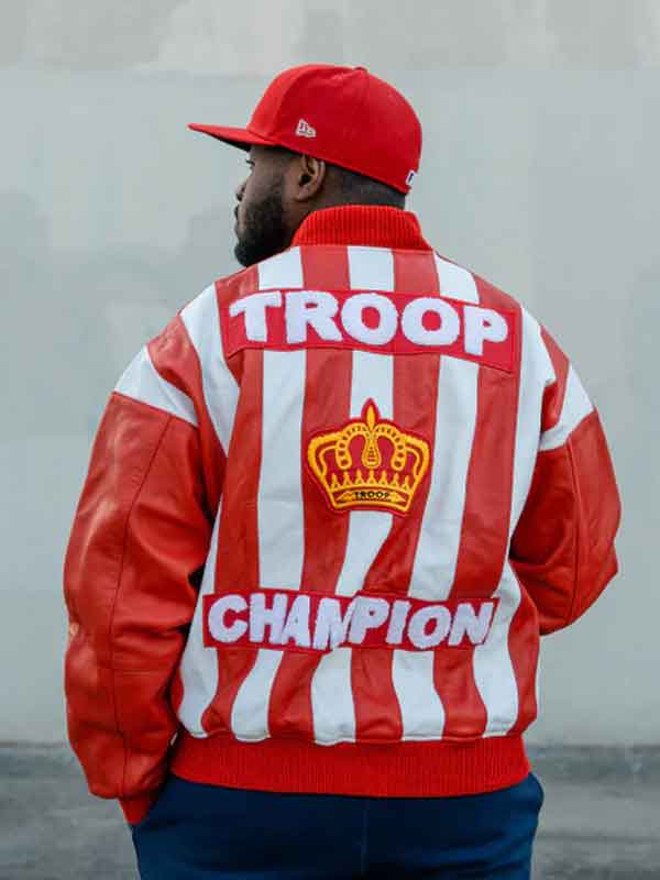 Shop Champion Red Troop Jacket