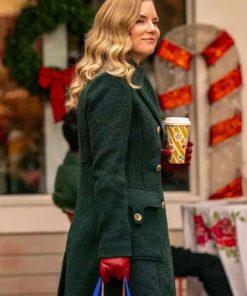 Buy Cindy Busby There’s No Place Like Christmas Grace Green Wool Coat