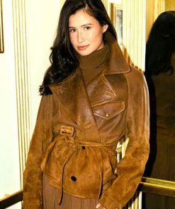 Shop Delaney Rowe Ralph Lauren 2025 Leather Jacket