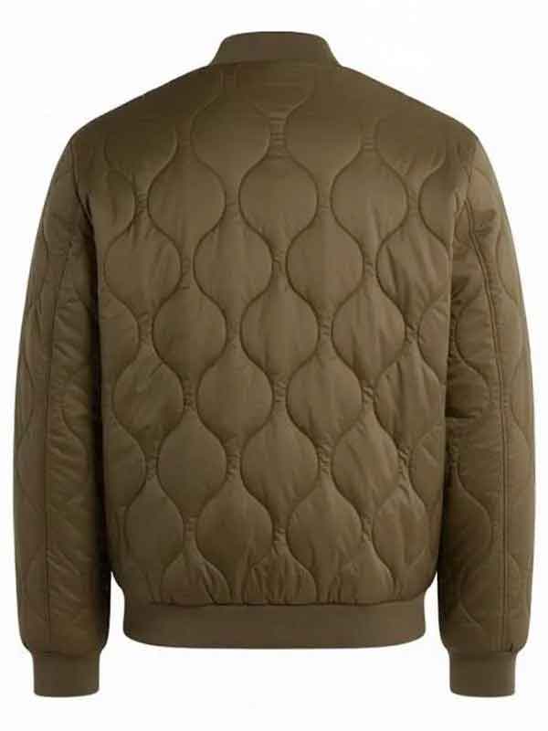 Shop Mayor of Kingstown S04 Derek Rivera Quilted Jacket