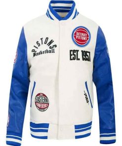 Buy Detroit Pistons Pro Standard Modern Varsity Jacket