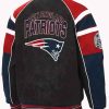 Shop Drake Maye New England Patriots Varsity Jacket