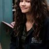 Shop Euphoria Zendaya Black Jacket