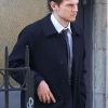 Shop Evan Peters TV Series The Beauty Black Wool Trench Coat