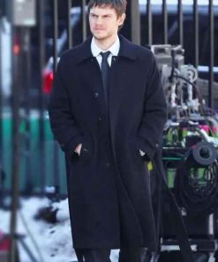 Buy Evan Peters TV Series The Beauty Black Wool Coat