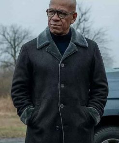 Buy Lennie James Mayor of Kingstown Frank Moses Black Coat
