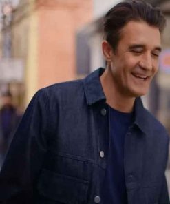 Shop Gilles Marini Christmas in the Ballroom Denim Jacket