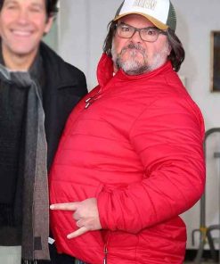 Shop Jack Black The Drew Barrymore Show Red Jacket