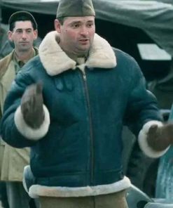 Shop Jason Alexande Jimmy Shearling Leather Jacket