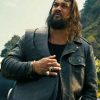 Shop Jason Momoa The Wrecking Crew Leather Jacket