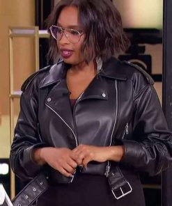Shop Jennifer Hudson The Jennifer Hudson Show Leather Jacket