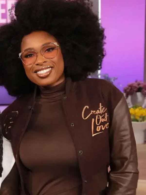 Shop Jennifer Hudson Varsity Jacket