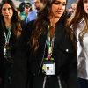Shop Jessica Alba F1 Qatar Grand Prix 2025 Black Jacket