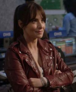 Buy Sarah Shahi The Rookie Jessica Russo Biker Leather Jacket