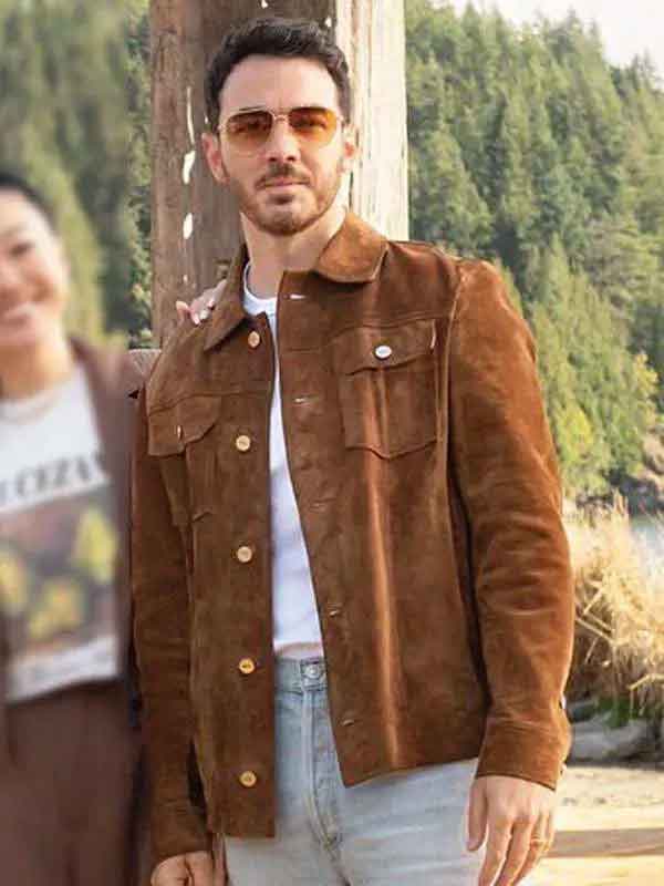 Shop Kevin Jonas Camp Rock 3 Brown Jacket