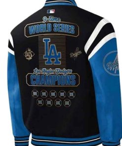 Shop LA Dodgers 9 Time World Series Champions Jacket