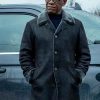 Buy Lennie James Mayor of Kingstown Frank Moses Black Shearling Coat