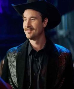 Buy Luke Benward A Grand Ole Opry Christmas Leather Blazer