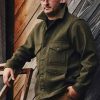 Shop Mackinaw Green Wool Coat Available For Men and Women