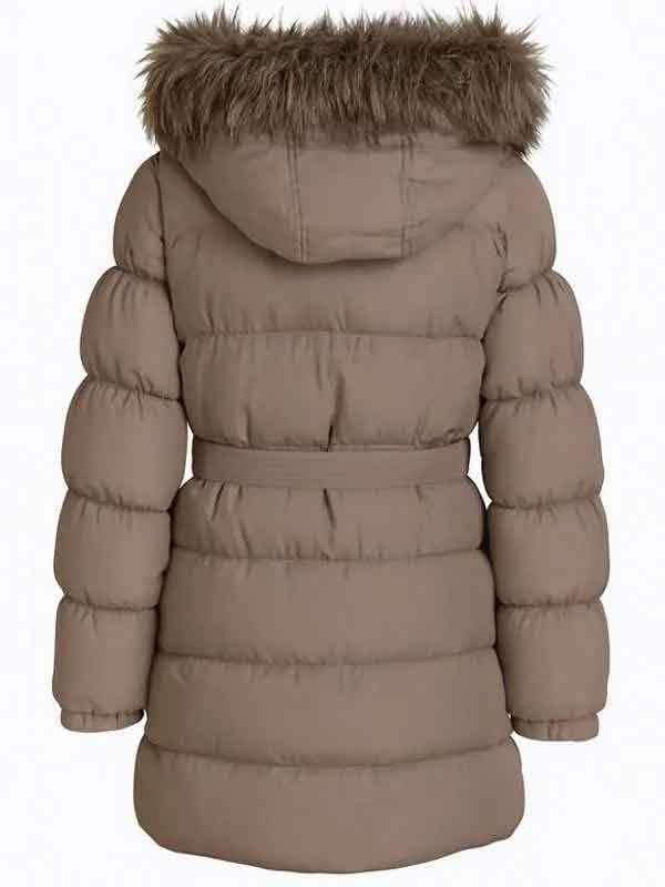 Buy Man Vs Baby Elsa Grey Puffer Coat