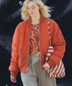 Shop Margo’s Got Money Troubles Elle Fanning Jacket